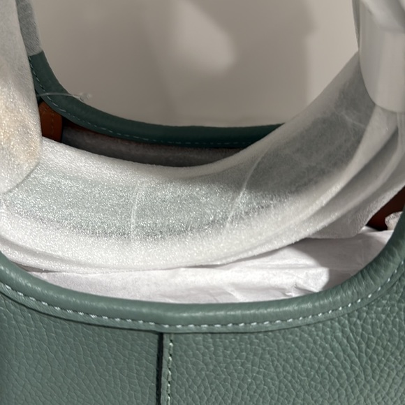 Coach Lana 23 Refined Pebble Leather/Brass/Sage Shoulder & Crossbody Bag - Picture 14 of 16